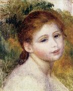 Pierre Renoir Head of a Woman china oil painting artist